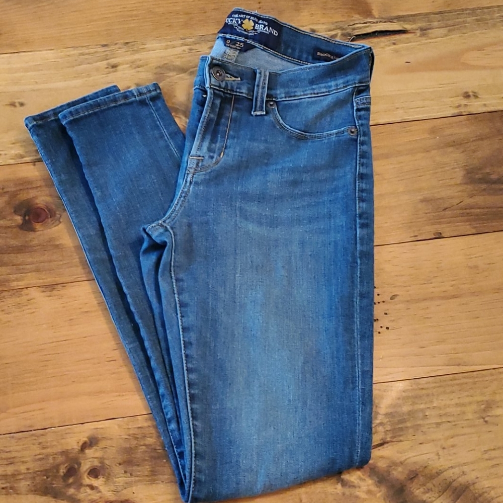 Lucky Brand Brooke Legging Jean, size 0/25